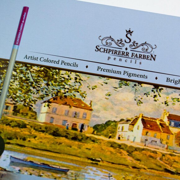 96 Colored Pencils new in box SCHPIRERR FARBEN - Picture 4 of 4